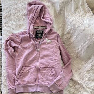PINK by Victoria’s Secret Lavender Zip-Up Hoodie